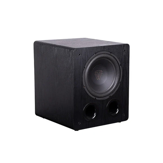 KTX-843859 10 Inch Bass Wood Subwoofer with 200W Amplifier Output