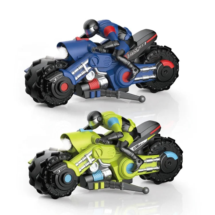 KTX-131539 1:10 Scale 2.4GHz 4-Channel Stunt Off-Road Drift Car with LED Lights - Remote Control Motorcycle для Indoor/Outdoor Fun