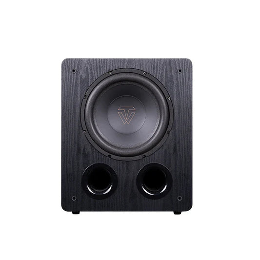 KTX-843859 10 Inch Bass Wood Subwoofer with 200W Amplifier Output