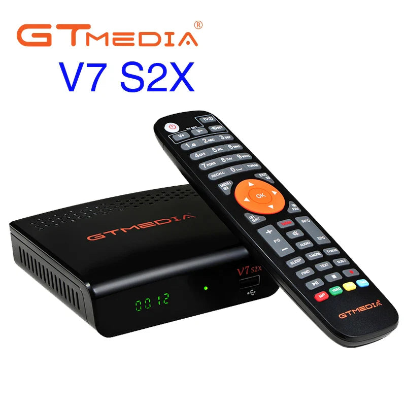 KTX-024019 HD Digital Satellite Receiver with DVB-S2 Support, USB PVR and Network Sharing Capabilities, PowerVu and BISS Compatibility