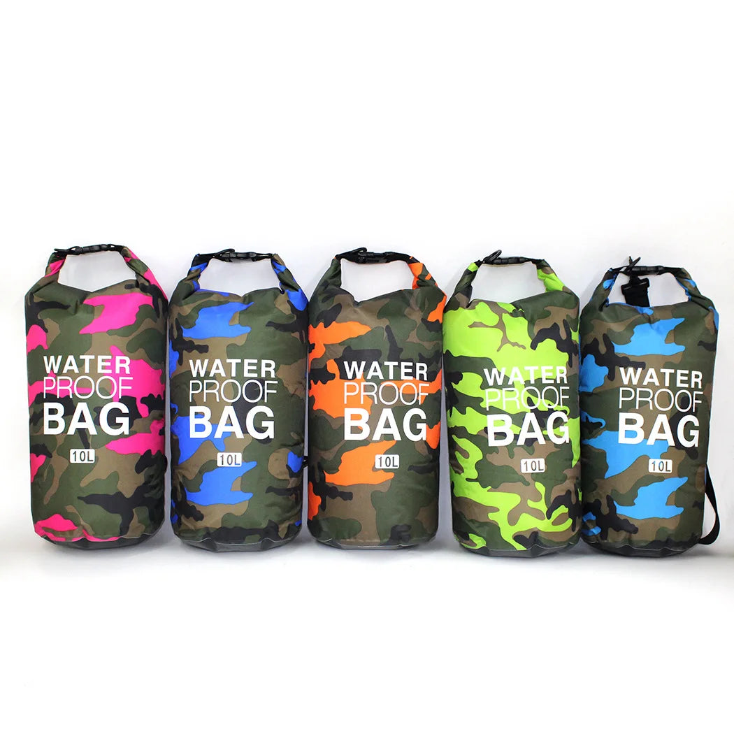 KTX-502547 Lightweight 5L Waterproof PVC Dry Bag with Shoulder Straps for Outdoor Activities