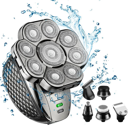 KTX-390035 Suttik LK-9300 Men's Electric Razor with 9D Floating Head and IPX6 Waterproof Design
