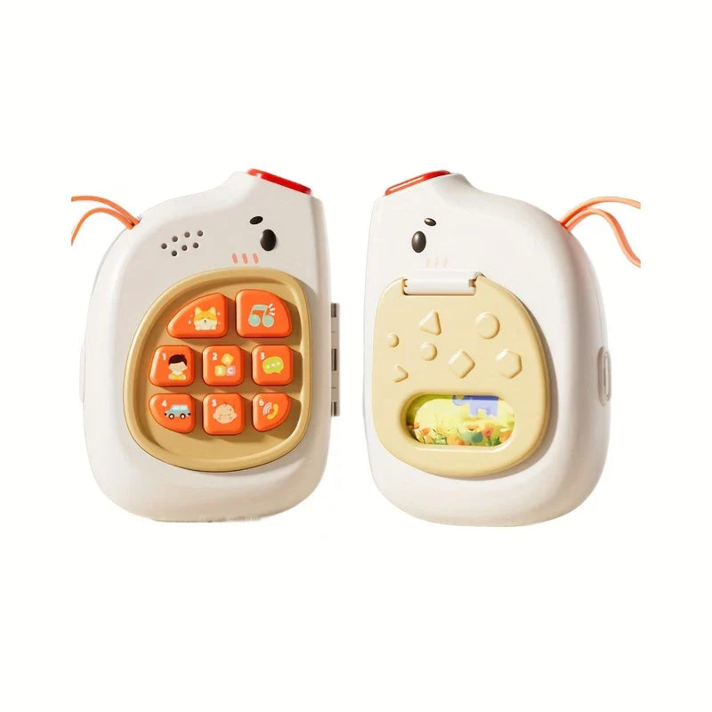 KTX-437587 Early Learning Music Mobile Phone Toy - Sensory Activities for Pretend Play and Child Development