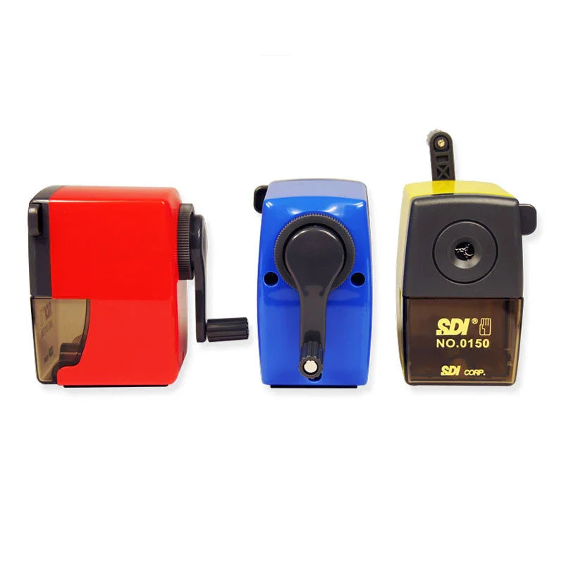 KTX-969619 Hand Crank Pencil Sharpener for Office and School Use - Model 0150