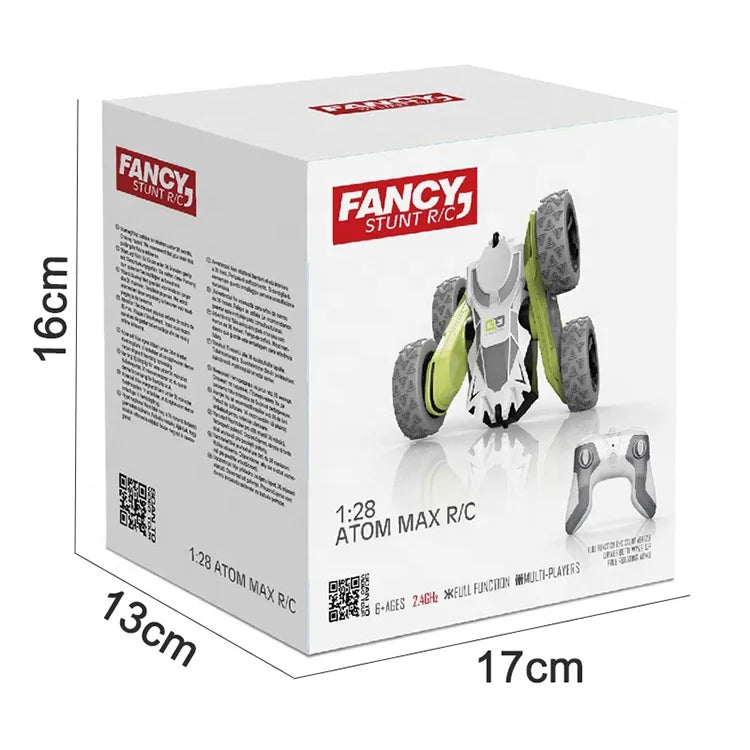 KTX-000467 Twisted Arm RC Stunt Car 1:28 Scale 2.4G 4 Channels 360° Rotation for Kids