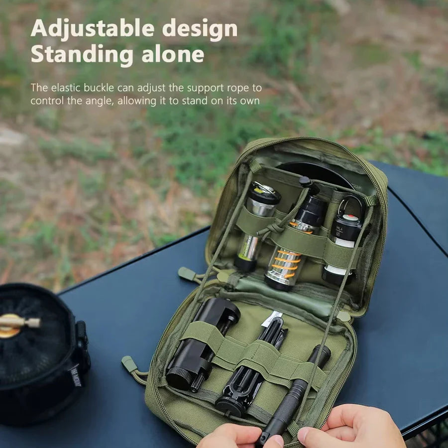 KTX-600851 Portable Multifunctional Storage Bag for Outdoor Camping and Hiking – Adjustable Oxford Sports Bag