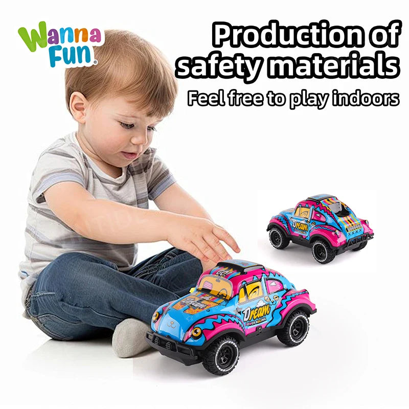 KTX-803859 27MHZ 1/20 Scale Mini Off-Road RC Truck with Luminous Features and 4-Wheel Drive