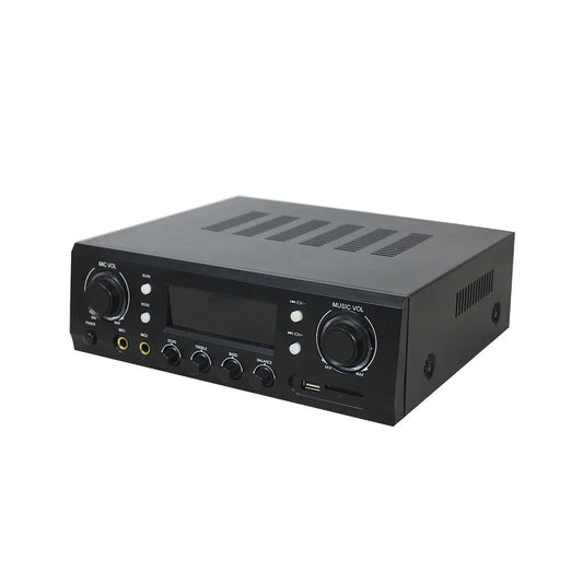 KTX-532499 70W 2-Channel Stereo Bluetooth Amplifier Receiver with FM Radio, Phono, and Coaxial Inputs for Home Audio Systems