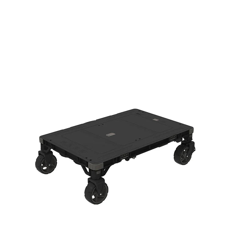 KTX-290131 Lightweight Folding Black Table for Outdoor Camping and Multifunctional Use