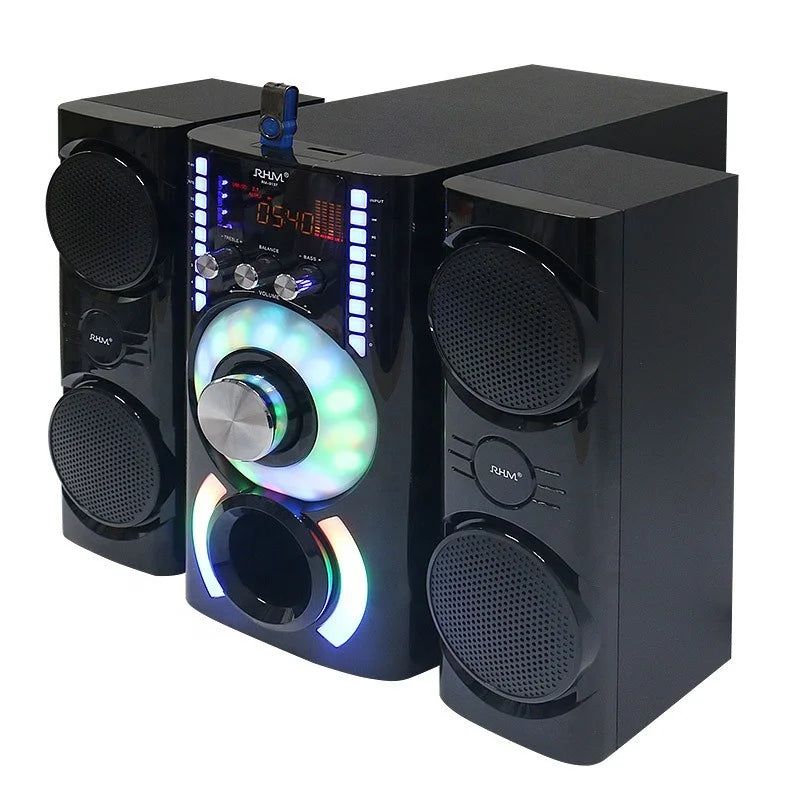 KTX-960275 2.1-Channel Home Theatre Speaker System with Subwoofer RM-9137 - 40W Power Output