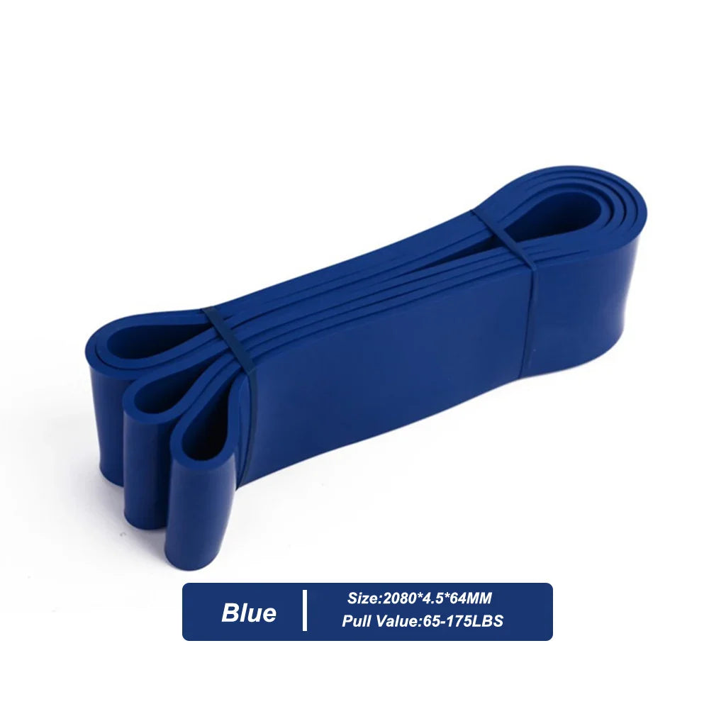 KTX-747731 Heavy Duty Resistance Bands - Set of 5 Exercise Stretch Bands for Fitness Workouts