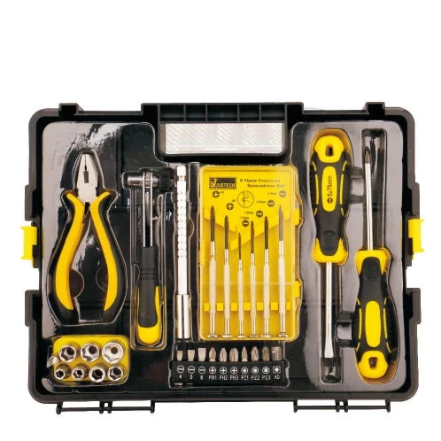 KTX-657491 29-Piece Home Tool Kit for DIY and Repairs, Portable and Versatile Tool Set
