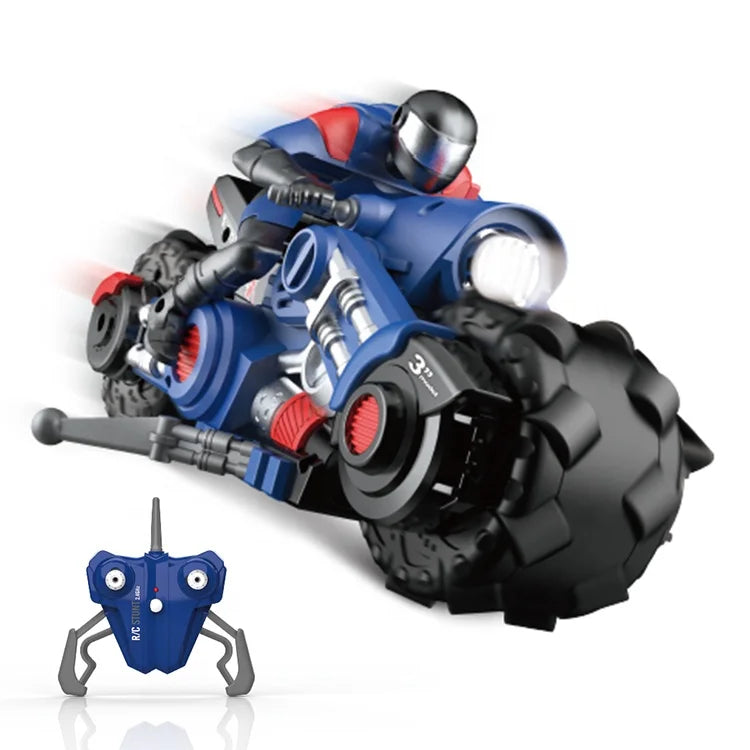 KTX-131539 1:10 Scale 2.4GHz 4-Channel Stunt Off-Road Drift Car with LED Lights - Remote Control Motorcycle для Indoor/Outdoor Fun