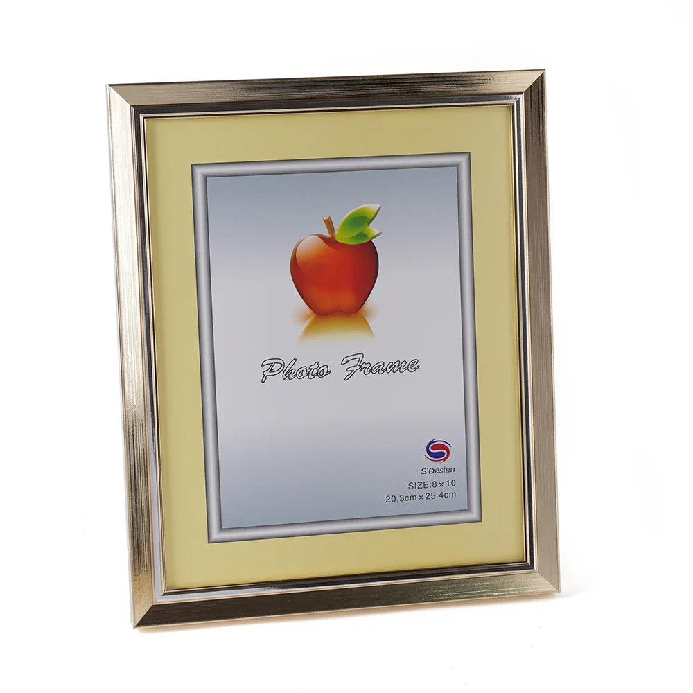 KTX-718419 Polystyrene Photo Frame for 4R, 5R, 6R, 8R, A4, 12x16, 12x18 Pictures - Perfect for Home or Office Display