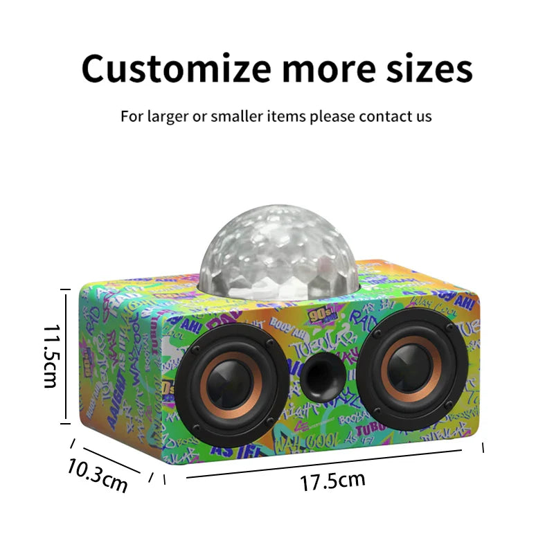 KTX-990739 Wireless Bluetooth Subwoofer Speaker for Portable Audio and Enhanced Sound Experience