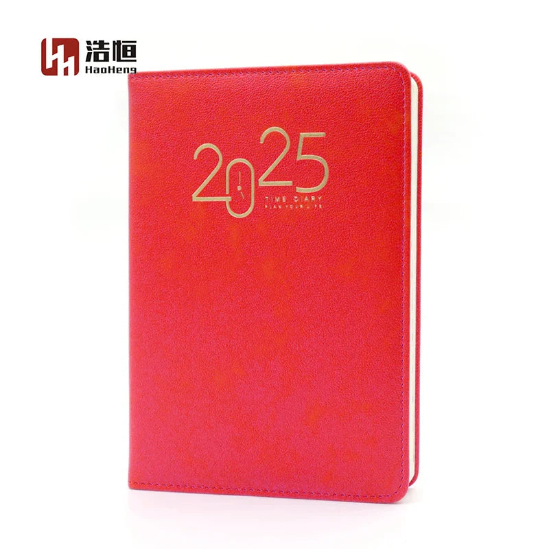 KTX-614611 A5 PU Leather Gratitude Journal with Calendar and Planner Features
