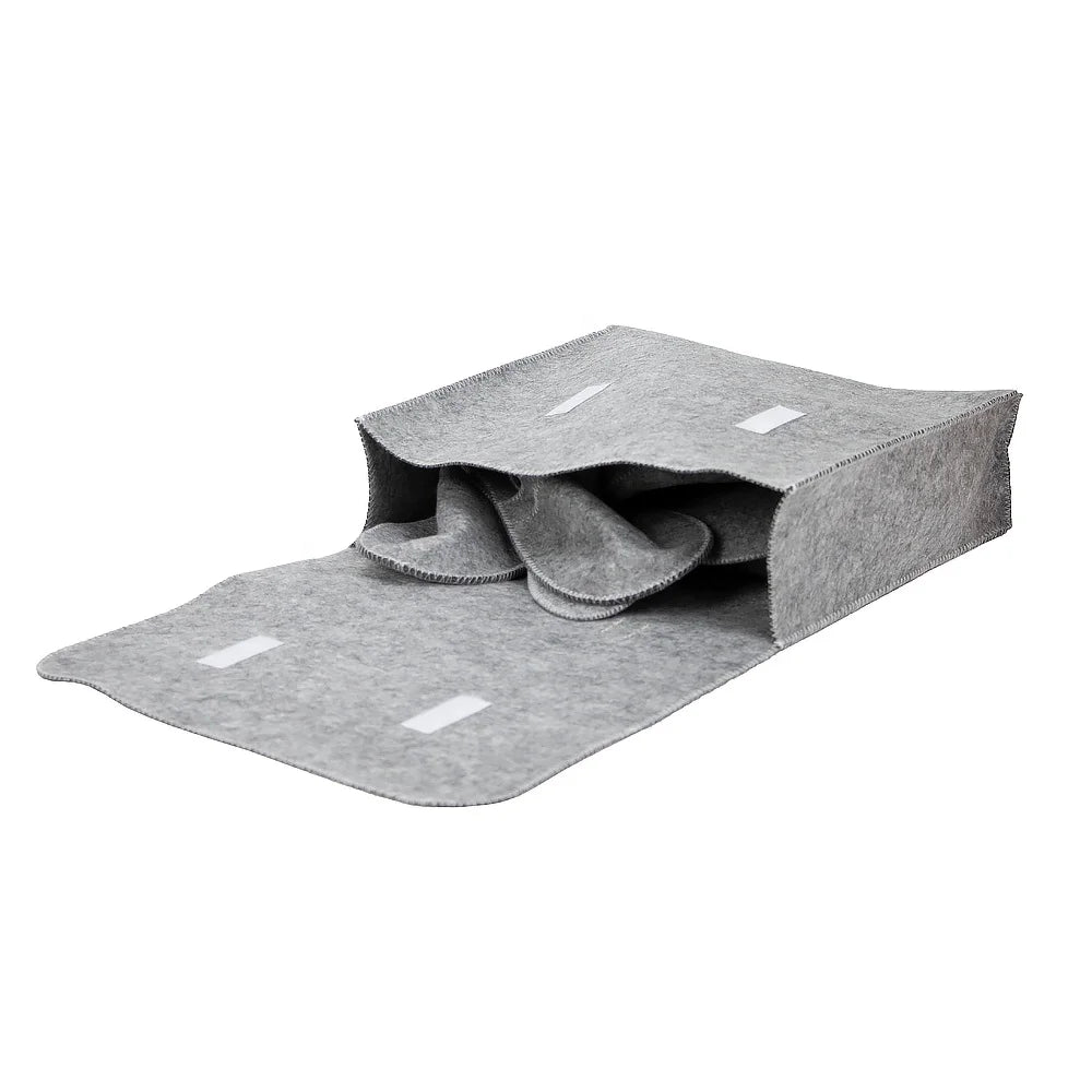 KTX-514451 Insulated Felt Sauna Hat Set for Optimal Comfort in Sauna Rooms