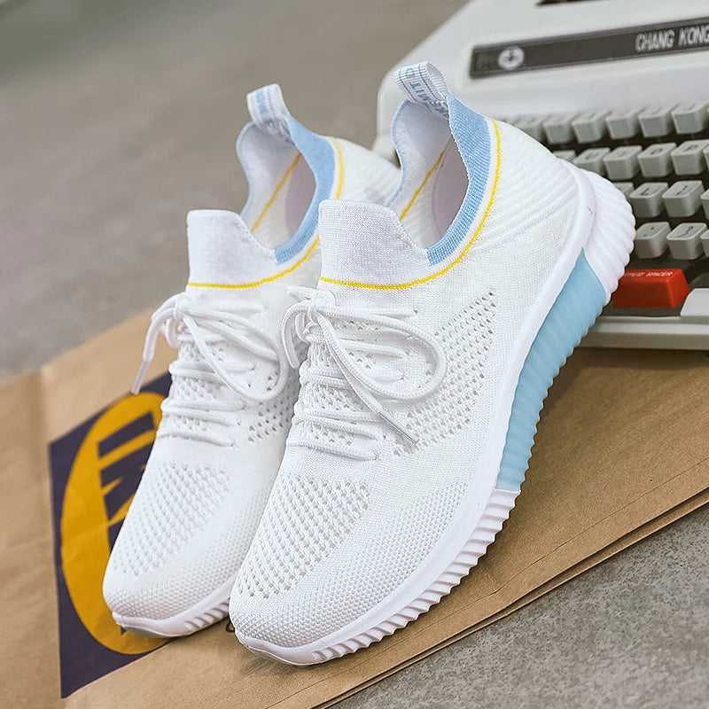 KTX-179987 RF19 New Mesh Breathable Casual Shoes Summer Versatile Lightweight Sports Shoes Student Durable Running Shoes