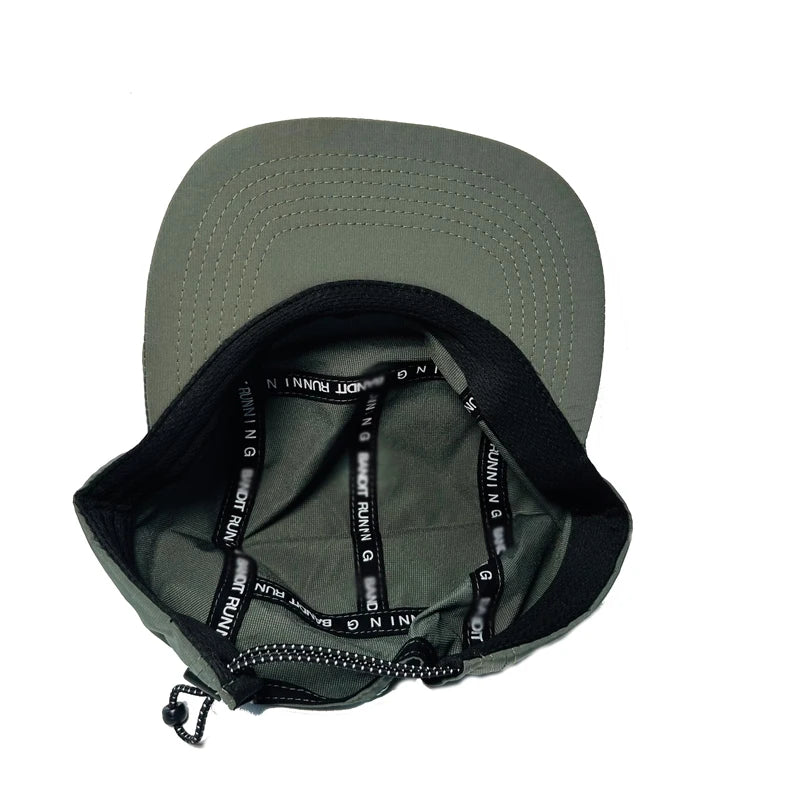 KTX-273171 Lightweight Water-Resistant Quick-Dry Running Cap with Adjustable Fit for Outdoor Activities