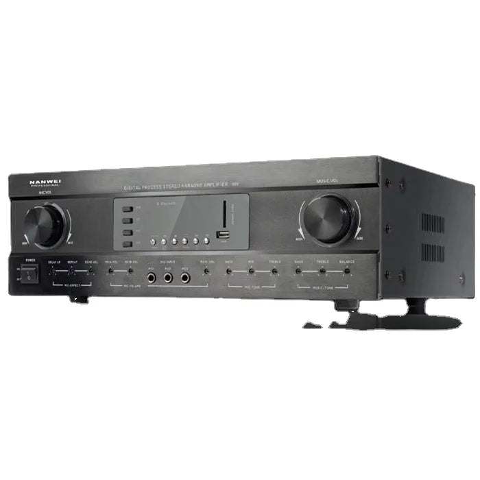 KTX-040979 600 Watt Stereo Audio Amplifier with MP3/USB/SD/AUX Playback