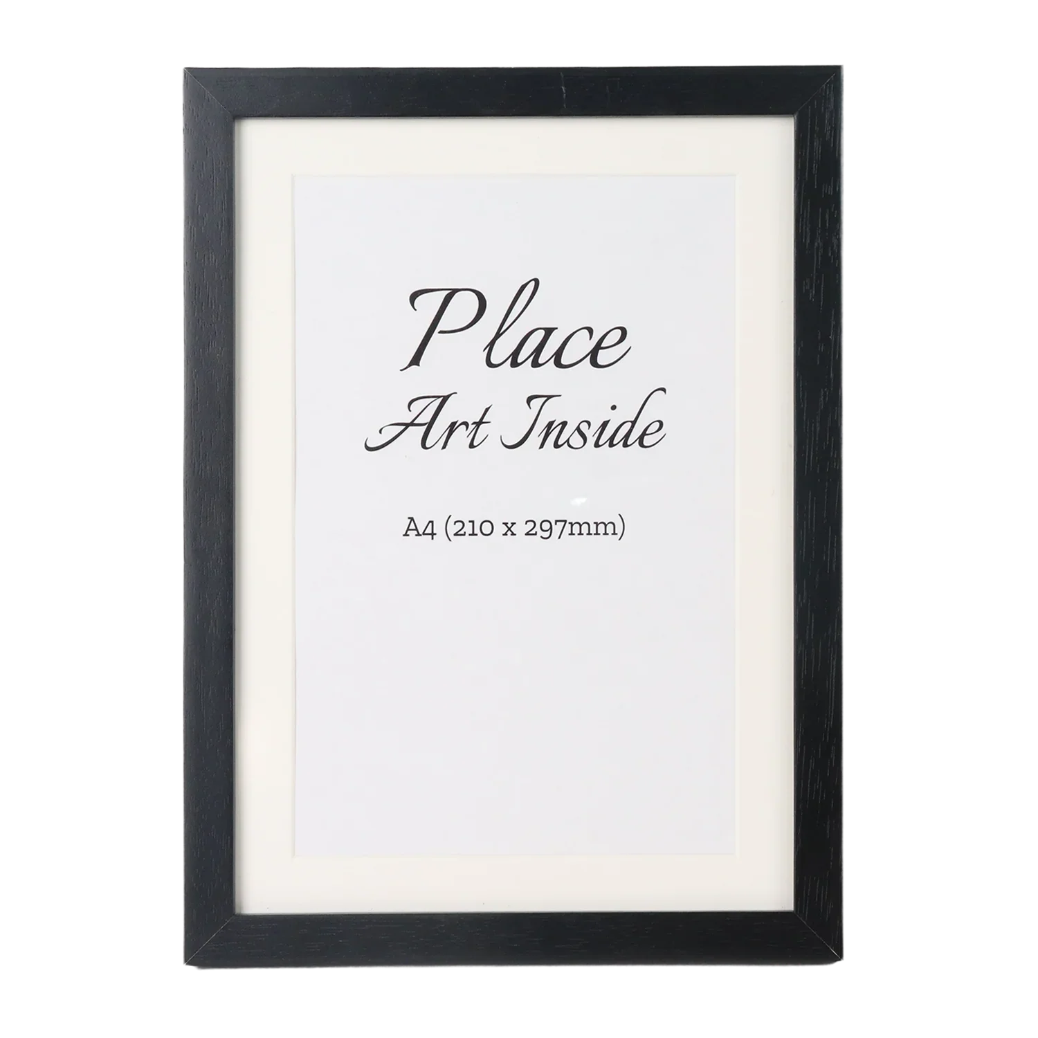 KTX-637075 Elegant Solid Hardwood Oak Photo Frame for A2, A3, A4 Prints - Wall Mount Art Decor