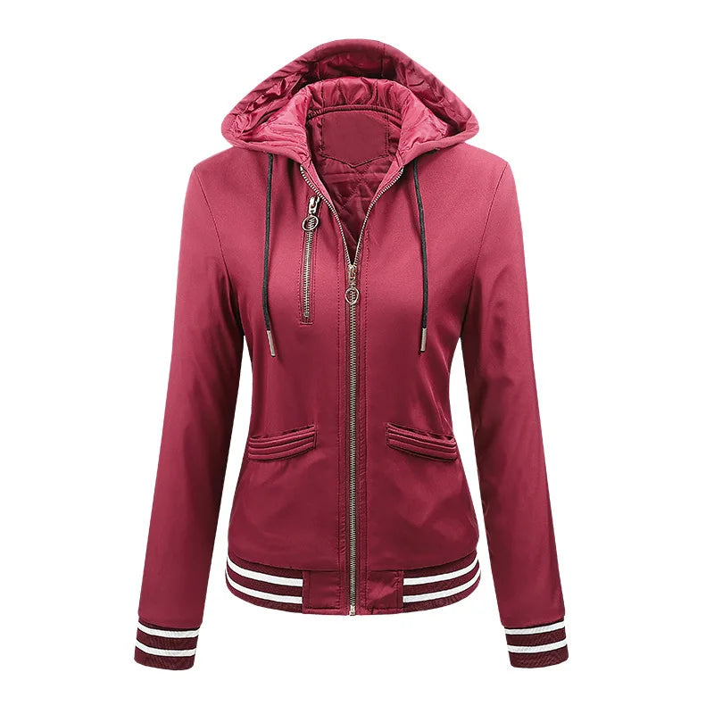 KTX-783315 Jacket Custom Winter Women's Baseball Suit Clothing Thick Plus Size Men's Jackets Standing Collar Zippered Brand Jacket