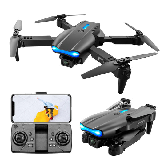 KTX-204755 E99 Pro 2 K3 Professional Mini Drone with HD 4K Dual Camera and GPS Remote Control