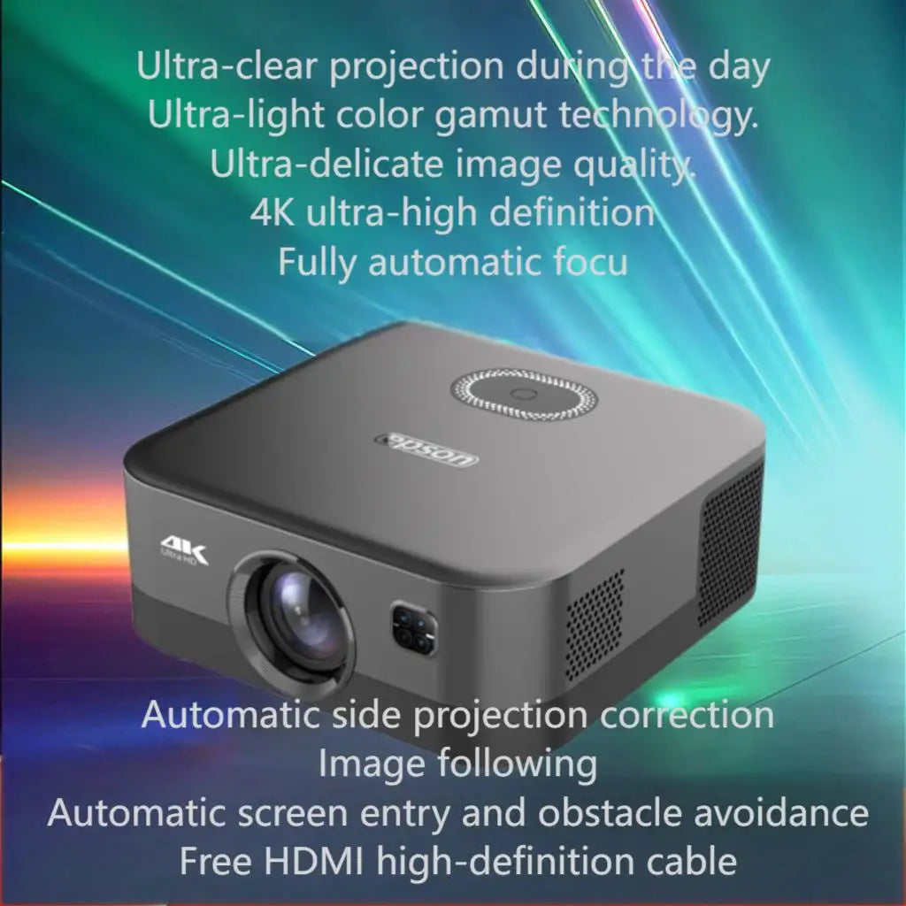 KTX-926867 P60 4K HD Home Projector for Theatre and Office Use