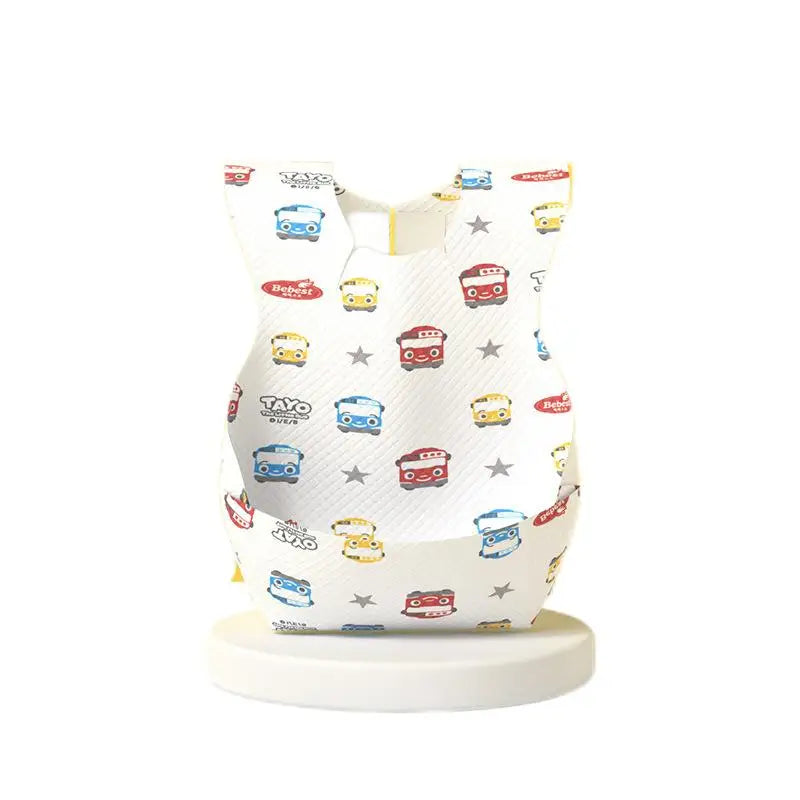 KTX-392403 Sleeveless Disposable Baby Bibs Waterproof Custom Hot Baby Dinner Baby Feeding Bib