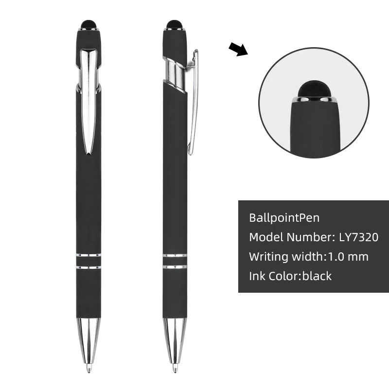 KTX-224851 Customisable Multi-Colour Ballpoint Pens with Plastic and Metal Design