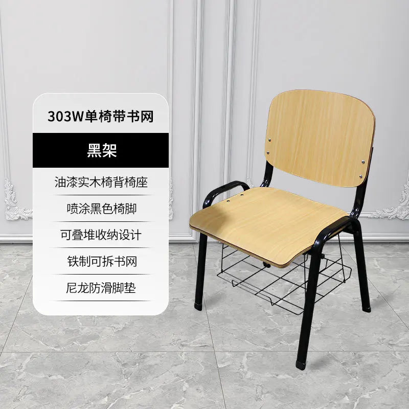 KTX-793107 Modern Customizable Wood Desk and Chair Set for Middle School Students