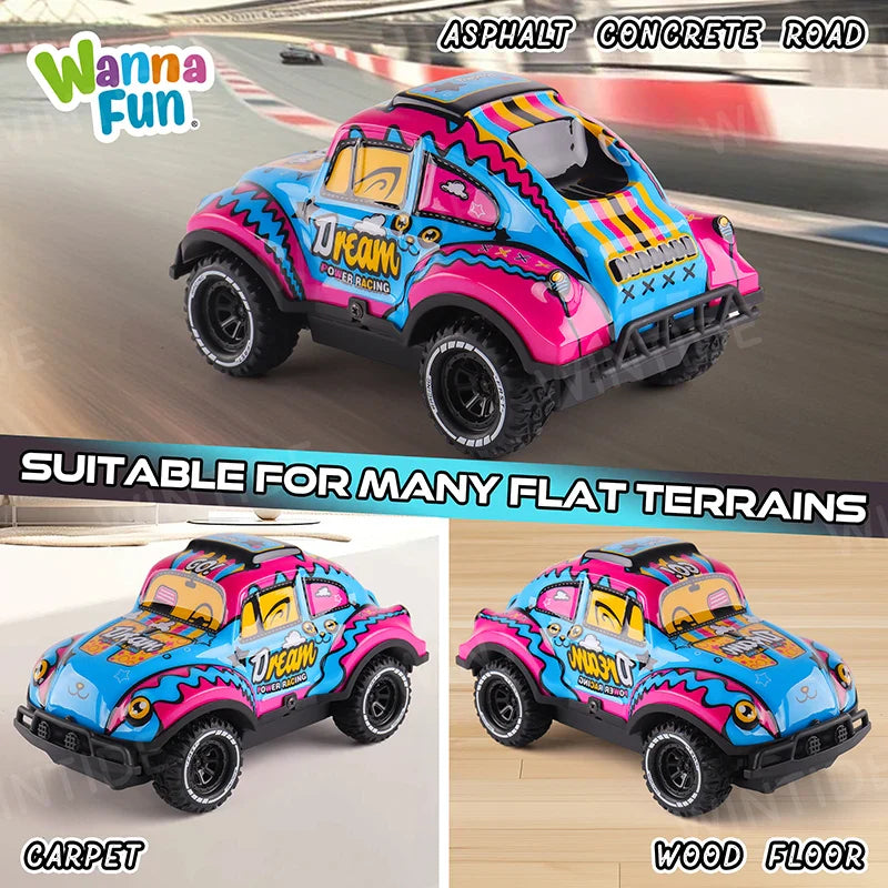 KTX-803859 27MHZ 1/20 Scale Mini Off-Road RC Truck with Luminous Features and 4-Wheel Drive