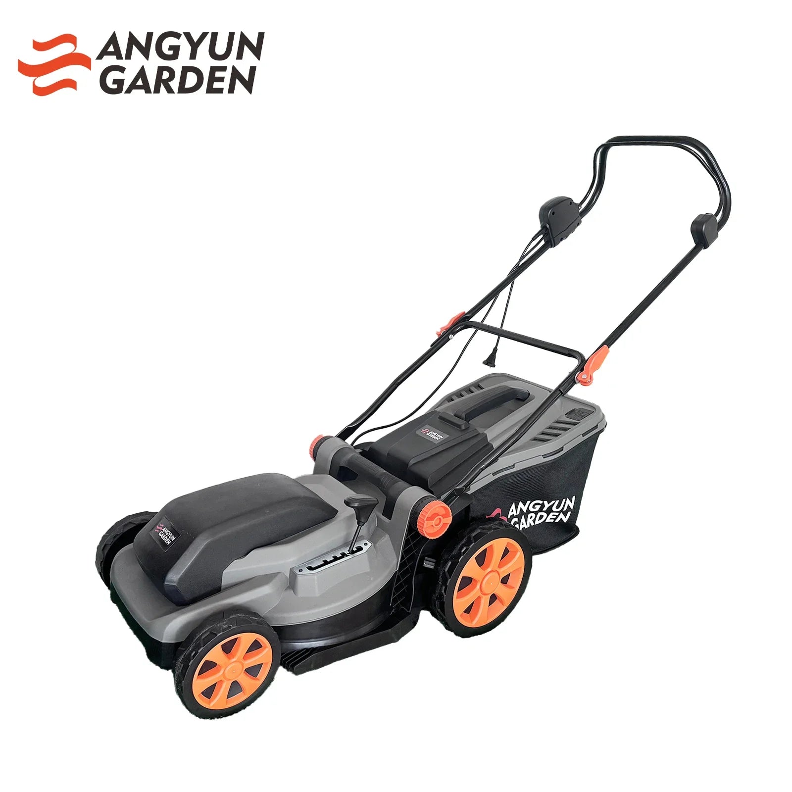 KTX-296211 Self-Propelled 1600W Electric Lawn Mower with Folding Handle and Grass Box
