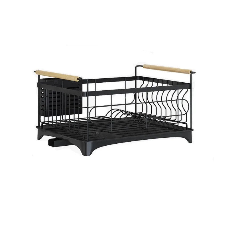 KTX-745299 Stainless Steel Kitchen Dish Rack Drainer - Model BKW-1073, Versatile Design for Home and Restaurant Use