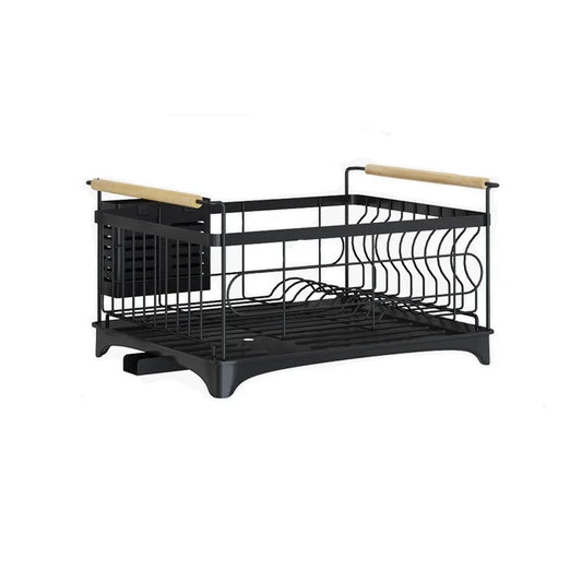 KTX-745299 Stainless Steel Kitchen Dish Rack Drainer - Model BKW-1073, Versatile Design for Home and Restaurant Use