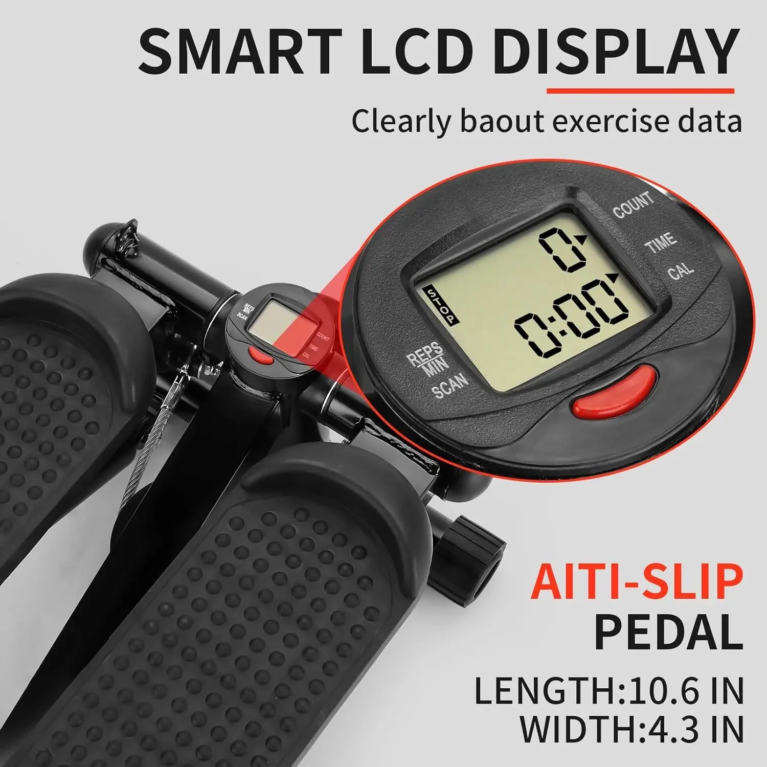 KTX-698003 Portable Fitness Aerobic Mini Stepper for Home Workouts