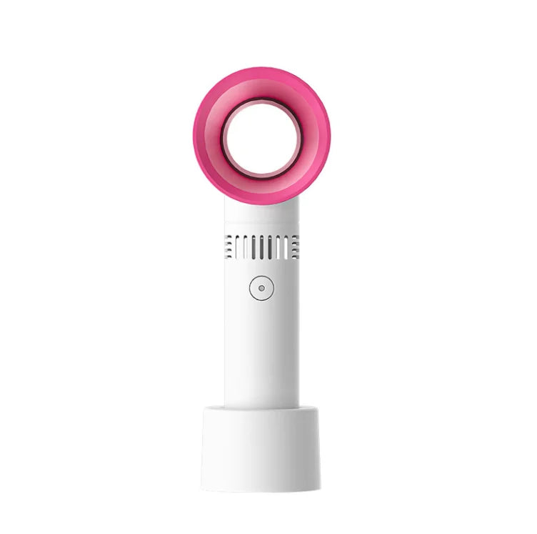 KTX-704915 Portable Rechargeable Leafless USB Bladeless Mini Handheld Fan for Cooling and Air Circulation