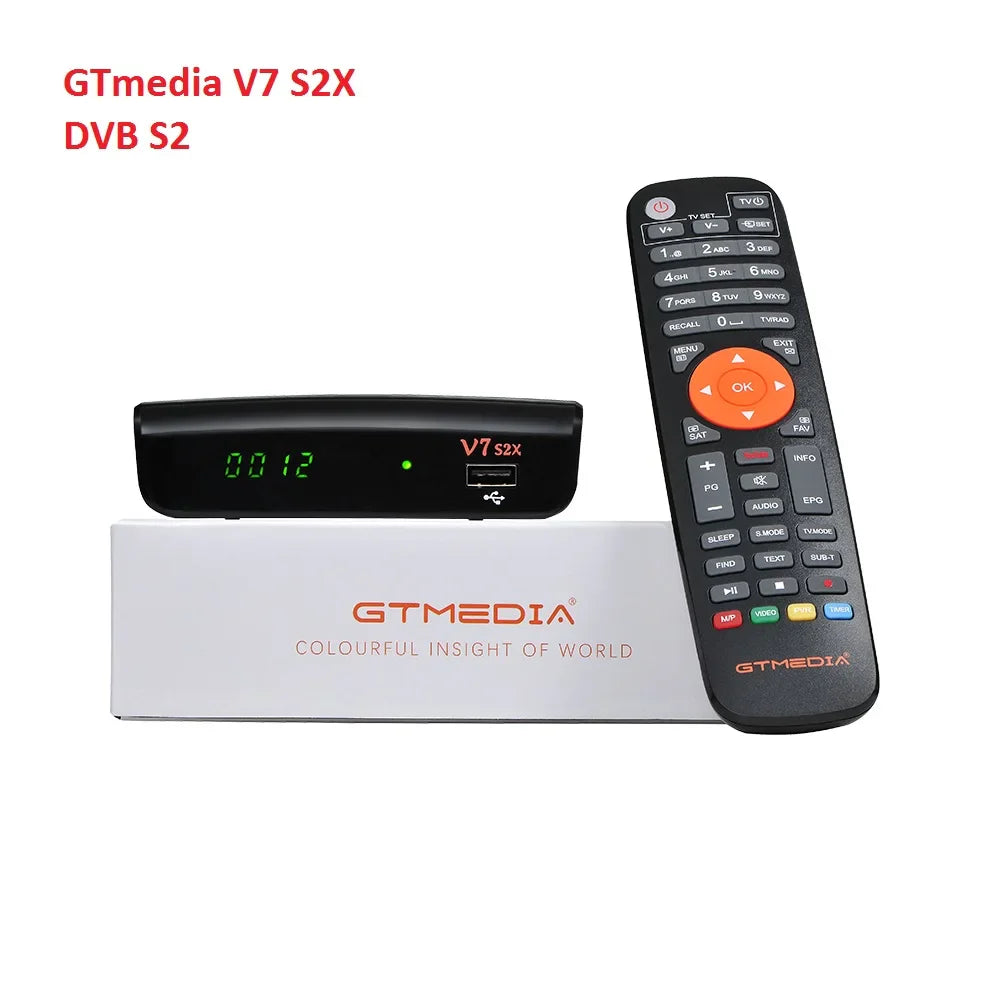 KTX-024019 HD Digital Satellite Receiver with DVB-S2 Support, USB PVR and Network Sharing Capabilities, PowerVu and BISS Compatibility