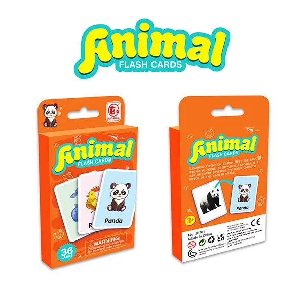 KTX-905619 Early Learning Math Educational Cards - 36 Piece Set for Kids