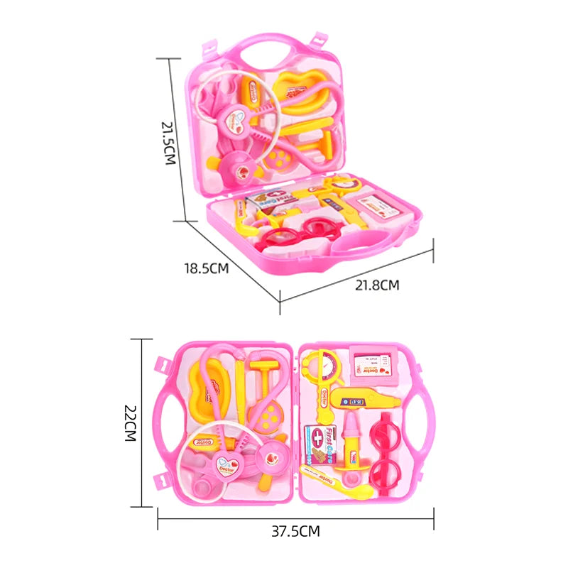 KTX-569811 Children's Doctor Pretend Play Set - Interactive Simulation Toy for Boys and Girls