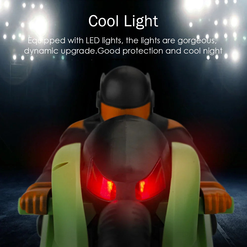 KTX-885203 Remote Control Mini Electric Motorcycle with Music and Lights for Kids Ages 3 and Up