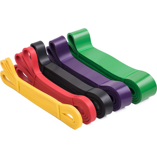 KTX-992915 Custom Resistance Band Set - Elastic Fitness Bands in Red and Black for Pull-Ups