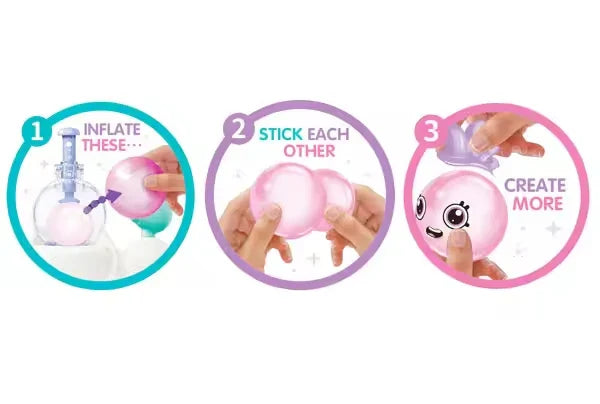 KTX-575635 Magic Balloon Inflator Plastic Toy for Kids - Educational DIY Activity