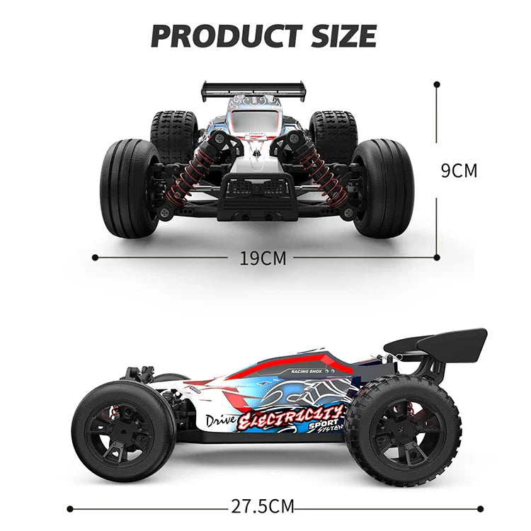 KTX-626515 High-Speed Remote Control Drift Racing Buggy 1:18 Scale Monster Truck 40 Km/h 2.4 GHz 4WD for Indoor and Outdoor Fun