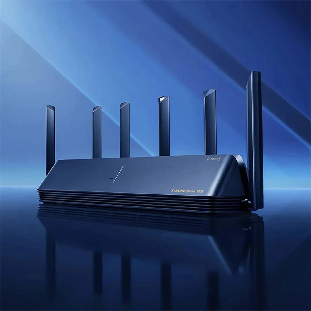 KTX-502035 Mi Router BE7000 WiFi 7 Mesh Router with 1GB Ethernet Ports and VPN Signal Amplifier