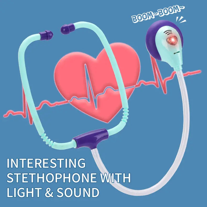 KTX-098771 Kids Doctor Role Play Medical Toy Set for Early Education - Pretend Play Doctor Kit