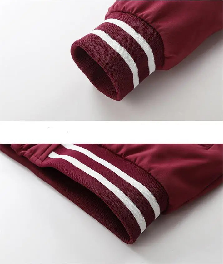 KTX-783315 Jacket Custom Winter Women's Baseball Suit Clothing Thick Plus Size Men's Jackets Standing Collar Zippered Brand Jacket