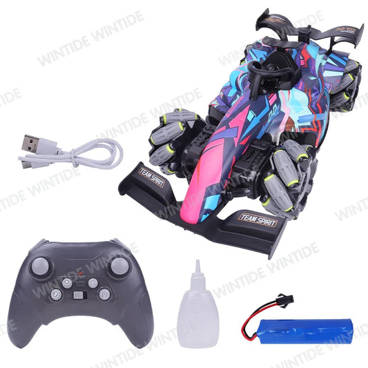 KTX-459219 Remote Control LED Racing Car for Kids - 2.4G Wireless Stunt Vehicle Suitable for Ages 5 and Up
