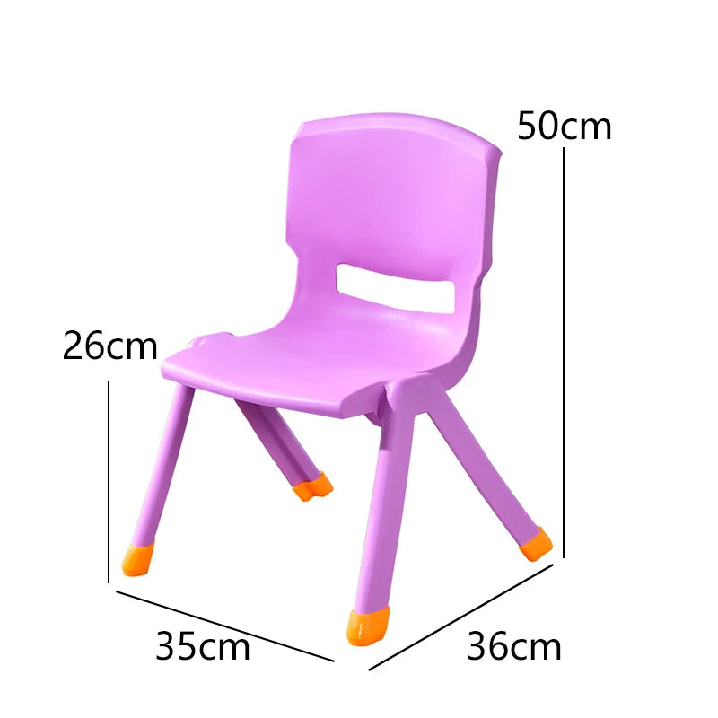 KTX-972499 Durable Plastic Stacking Chair for Children - Ideal for Schools, Daycares and Nurseries