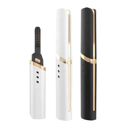 KTX-620563 Rechargeable Heated Eyelash Curler - Mini Electric Makeup Tool